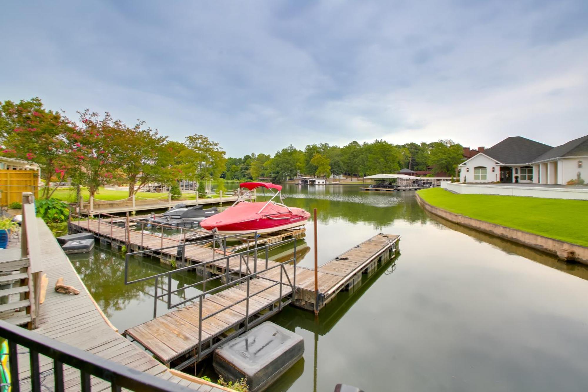 Lakefront Duplex On Lake Hamilton With Boat Slip! Hot Springs Kültér fotó